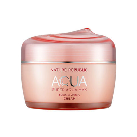 [Nature Republic] Super Aqua Max Moisture Watery Cream 80ml - Cosmetic Love