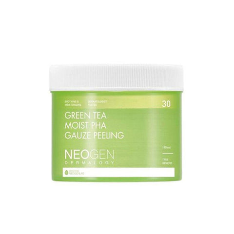 [Neogen] Dermalogy Green Tea Moist PAH Gauze Peeling 30ea