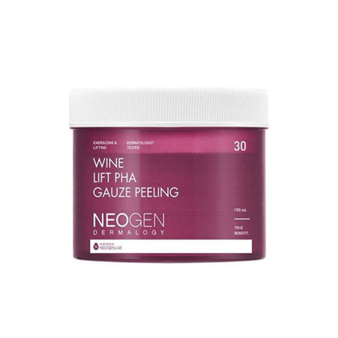 [Neogen] Dermalogy Wine Lift PHA Gauze Peeling 30ea