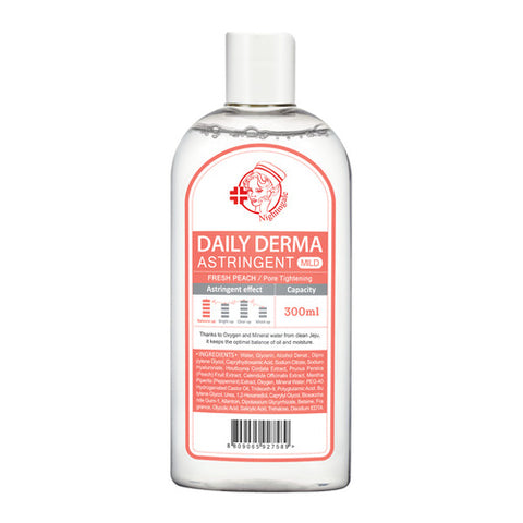 [Nightingale] Daily Derma Astringent Fresh Peach 300ml