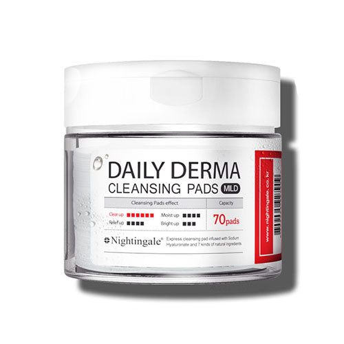 Nightingale Daily Derma Cleansing Pads Mild 70ea,[Nightingale] Daily Derma Clean NG006