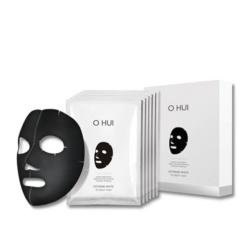 [O HUI] Extreme White 3D Black Mask 6EA - Cosmetic Love