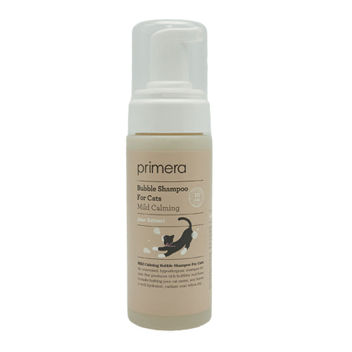 [Primera] Mild Calming Bubble Shampoo For Cats 150ml