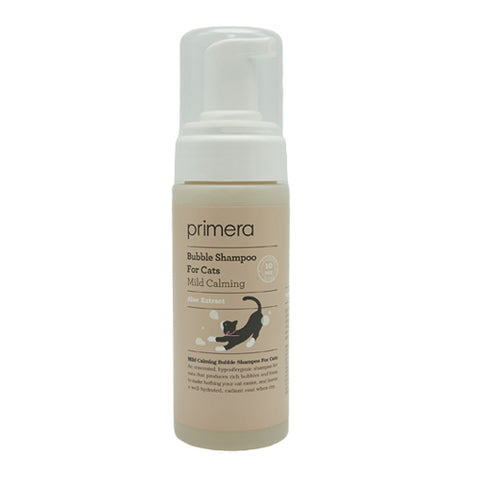 [Primera] Mild Calming Bubble Shampoo For Cats 150ml