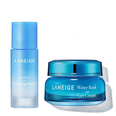 [SET][Laneige] Eye Sleeping Mask EX 25ml+Water Bank Gel Cream 50ml