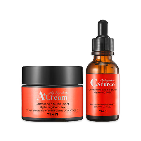 [SET][Tiam] My Signature C Source 30ml+My Signature A+Cream 50ml