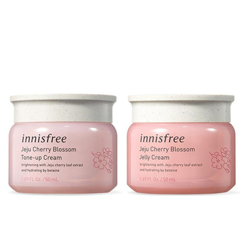 [SET][innisfree] Jeju Cherry Blossom Jelly Cream 50ml+ Jeju Cherry Blossom Tone Up Cream 50ml