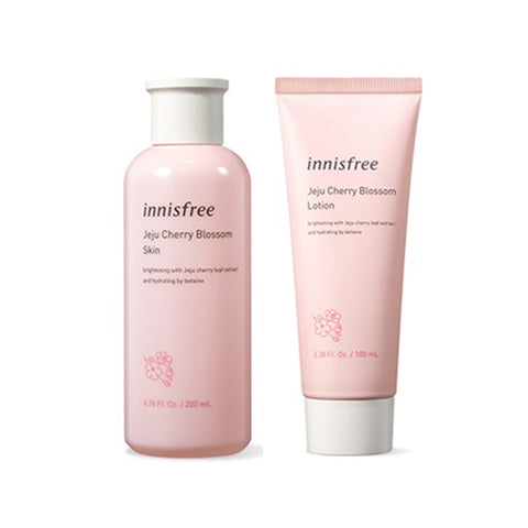 [SET][innisfree] Jeju Cherry Blossom Skin 200ml + Lotion 100ml