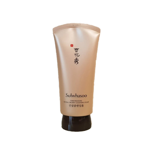 [Sulwhasoo] Timetreasure Extra Creamy Cleansing Foam 120ml - Cosmetic Love