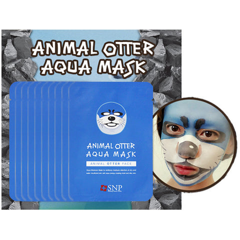 [SNP] Animal Otter Aqua Mask 25ml * 10ea - Cosmetic Love