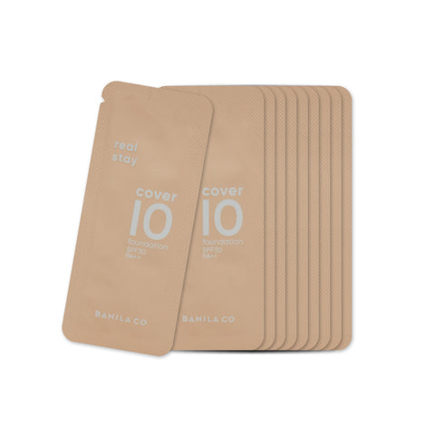 [Sample] [Banila Co] Cover 10 Real Stay Foundation #BE15 x 10PCS