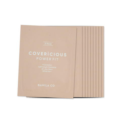 [Sample] [Banila Co] Covericious Power Fit Foundation #21 Rose x 10PCS