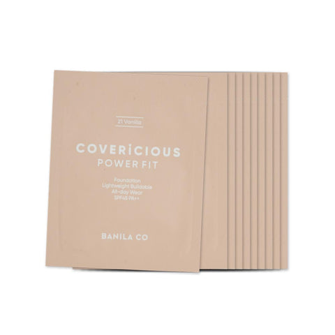[Sample] [Banila Co] Covericious Power Fit Foundation #21 Vanilla X 10PCS