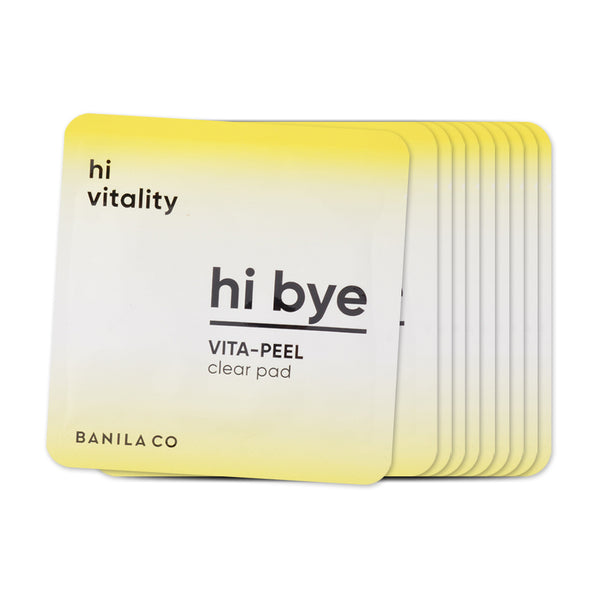 [Sample] [Banila Co] Hi Bye Vita Peel Clear Pad x 10PCS