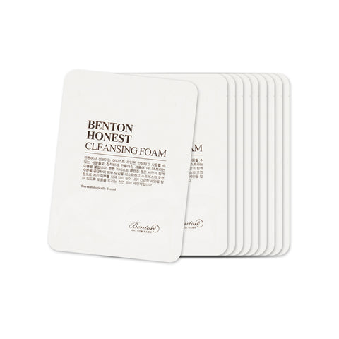 [Sample] [Benton] Honest Cleansing Foam x 10PCS