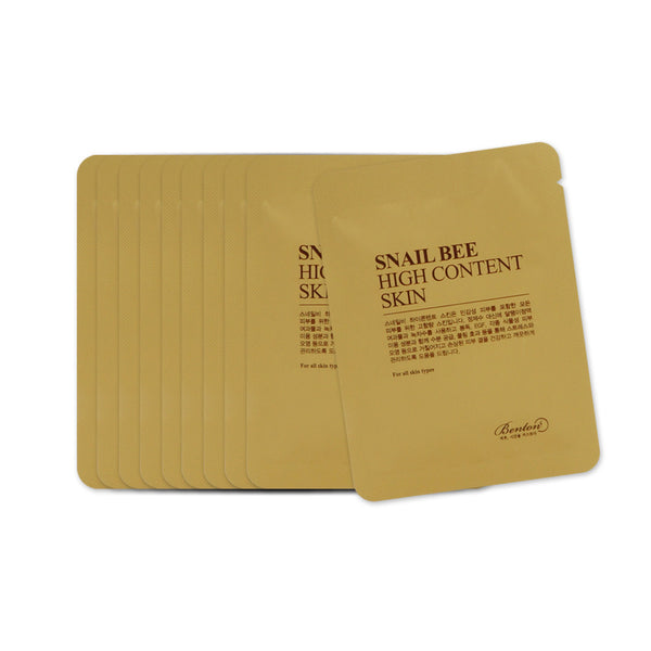 [Sample] [Benton] Snail Bee High Content Skin x 10PCS - Cosmetic Love
