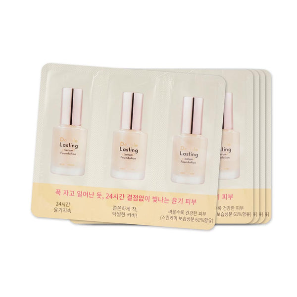 [Sample] [Etude House] Double Lasting Serum Foundation #N03 #Y03 #Y04 X 5PCS