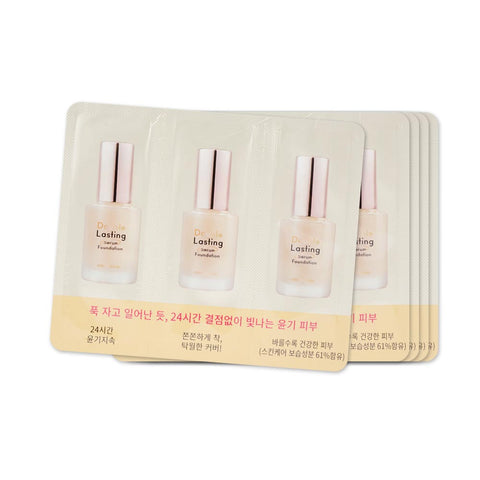 [Sample] [Etude House] Double Lasting Serum Foundation #N03 #Y03 #Y04 X 5PCS