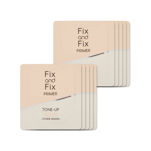[Sample] [Etude House] Fix & Fix Tone Up Primer #04 Apricot x 10PCS