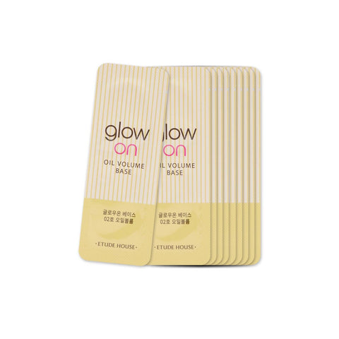 [Sample] [Etude House] Glow On Base #02 Oil Volume X 10PCS
