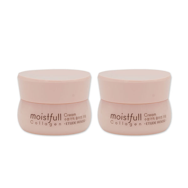 [Sample] [Etude House] NEW Moistfull Collagen Cream 10ml X 2PCS