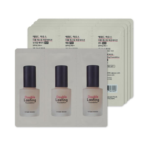 [Sample] [Etude House] New Double Lasting Foundation #23 X 5PCS
