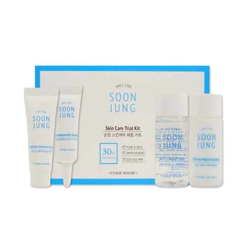 [Sample] [Etude House] Soon Jung Skin Care Trial Kit (4 Items)