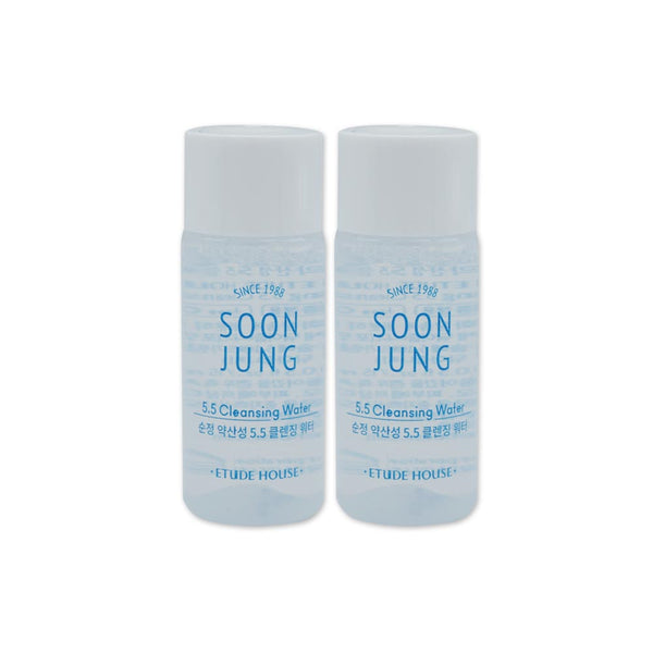 [Sample] [Etude House] Soonjung pH5.5 Clenasing Water 15ml X 2PCS