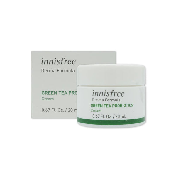 [Sample] [Innisfree] Derma Formula Green Tea Probiotics Cream 20ml
