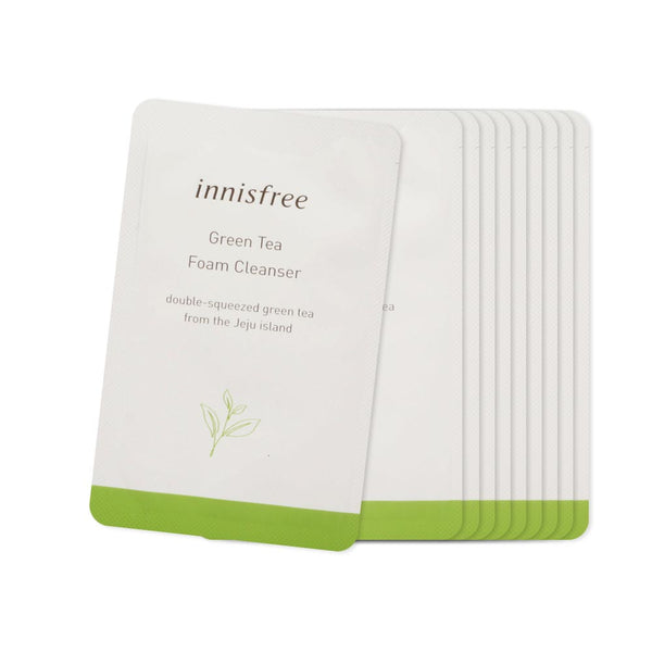 [Sample] [Innisfree] Green Tea Foam Cleanser X 10PCS