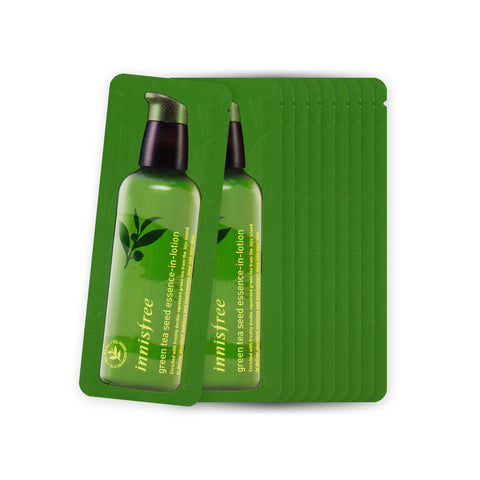 [Sample] [Innisfree] Green Tea Seed Essence In Lotion x 10PCS