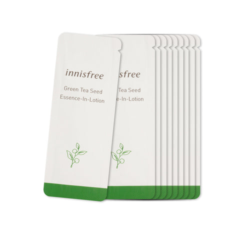 [Sample] [Innisfree] Green Tea Seed Essence In Lotion NEW x 10PCS