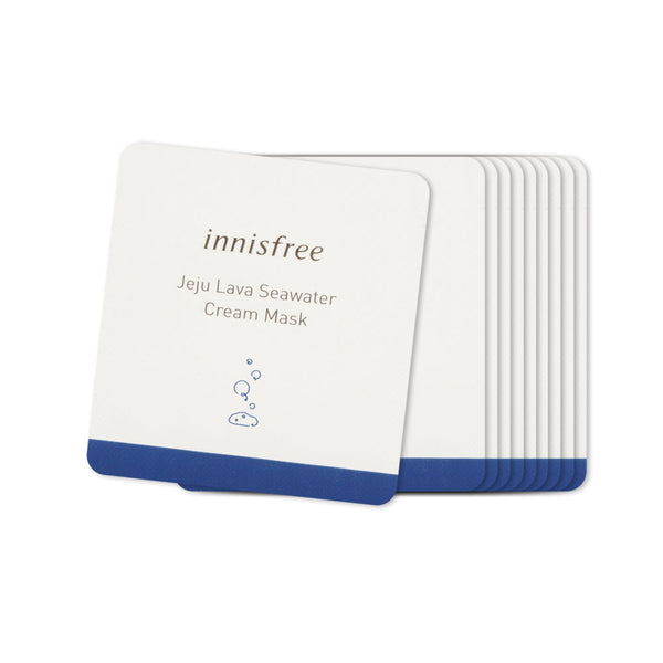 [Sample] [Innisfree] Jeju Lava Seawater Cream Mask x 10PCS