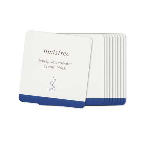 [Sample] [Innisfree] Jeju Lava Seawater Cream Mask x 10PCS