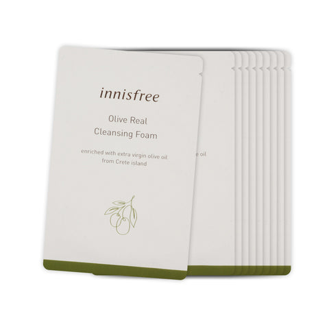 [Sample] [Innisfree] Olive Real Cleansing Foam x 10PCS