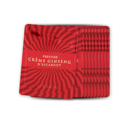 [Sample] [It's Skin] PRESTIGE Creme Ginseng D'escargot x 10PCS