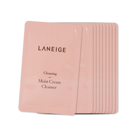 [Sample] [Laneige] Moist Cream Cleanser x 10PCS