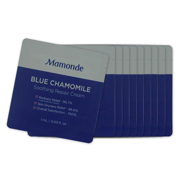[Sample] [Mamonde] Blue Chamomile Soothing Repair Cream X 10PCS