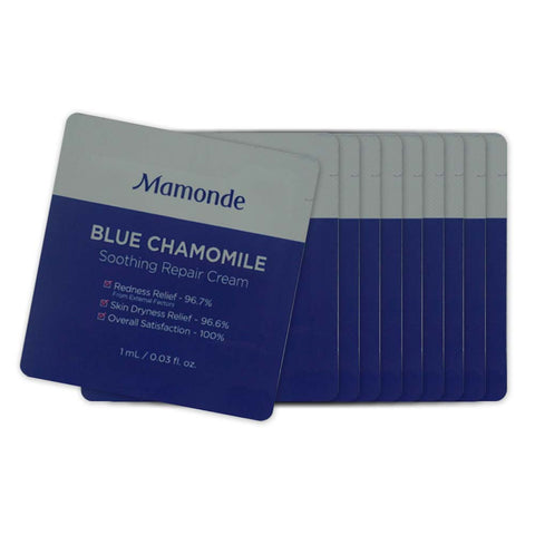 [Sample] [Mamonde] Blue Chamomile Soothing Repair Cream X 10PCS