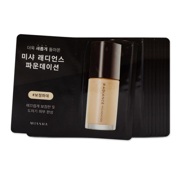 [Sample] [Missha] Radiance Foundation Sand #23 x 10PCS