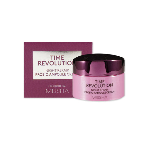 [Sample] [Missha] Time Revolution Night Repair Probio Ampoule Cream 7ml