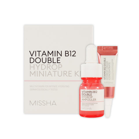 [Sample] [Missha] Vitamin B12 Double Hydrop Miniature Kit (2 Items)