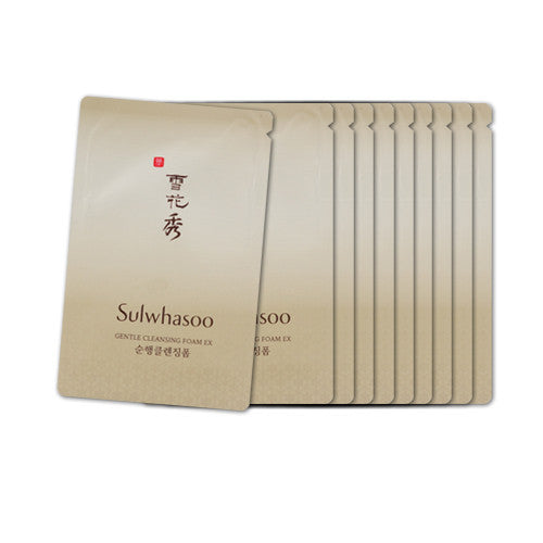 [Sample] [Sulwhasoo] Gentle Cleansing Foam (Pouch) x 10PCS - Cosmetic Love