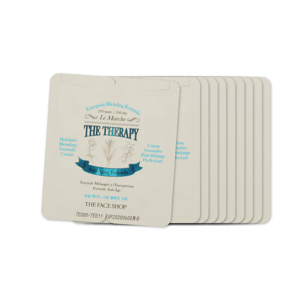 [Sample] [The Face Shop] The Therapy Royal Made Moisture Blending Cream x 10PCS