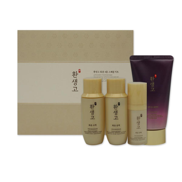 [Sample] [The Face Shop] YEHWADAM Hwansaenggo Rejuvenating Kit (4 Items)