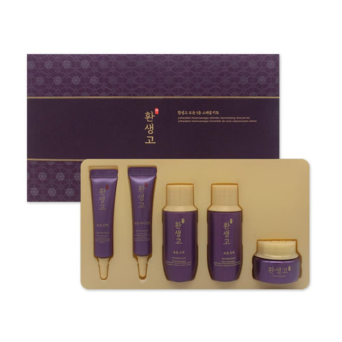 [Sample] [The Face Shop] Yehwadam Hwansaenggo Ultimate Rejuvenating Special kit (5 Items)