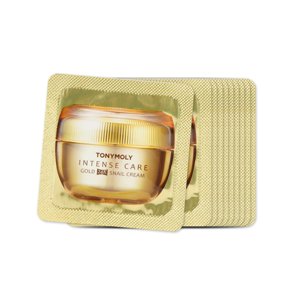 [Sample] [Tonymoly] Intense Care Gold 24K Snail Cream x 10PCS