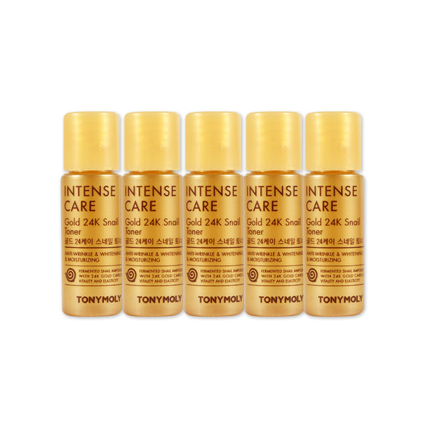 [Sample] [Tonymoly] Intense Care Gold 24K Snail Toner x 5PCS