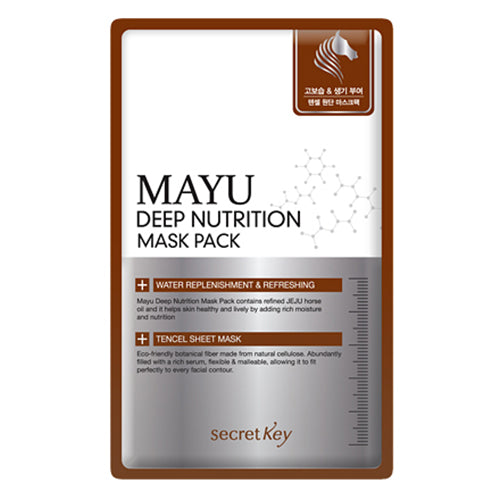 [Secret Key] Mayu Deep Nutrition Mask Pack 10ea