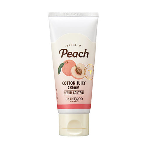 [Skin Food] Premium Peach Cotton Juicy Cream 60ml